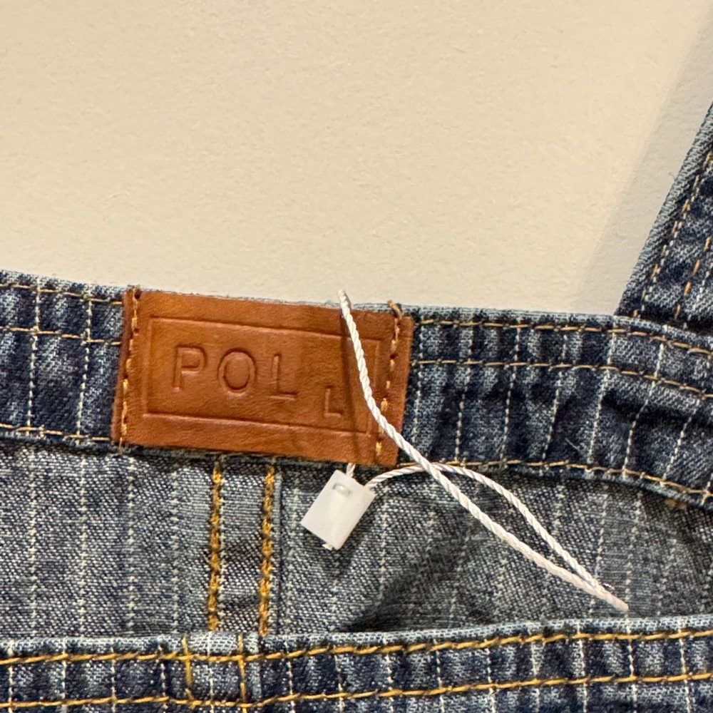 Denim Overalls with Distressed Details - Picture 2 of 6